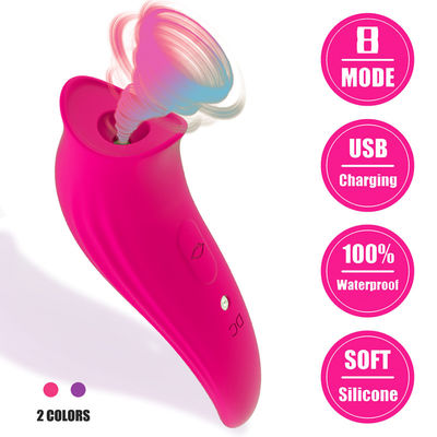 Stimulateur puissant 12.5cm de vide de surgeon de Rose Adult Sex Vibrators Nipple Clit