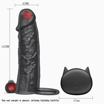 La vraie courroie ultra molle de sensation sur le godemiché 14cm imperméabilisent non envahissant