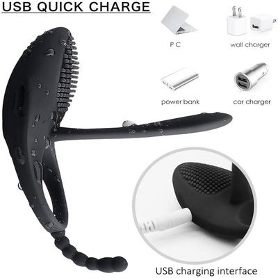 stimulation anale Dick Penis Ring Sex Toy de 8.5cm pour des couples des hommes