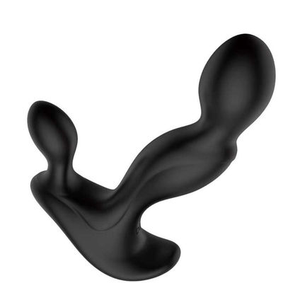 Double godemiché dégrossi de silicone vibrant la courroie sans bretelles sur Dong 120mm