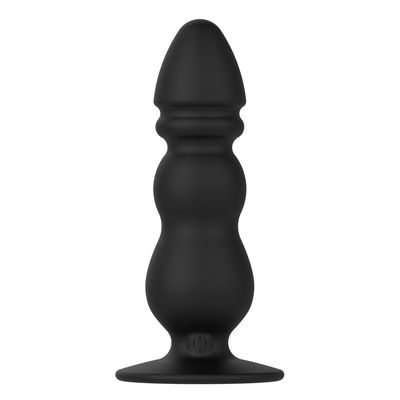 10 emballage discret noir de Ring Vibrator 11.3cm de mâle de jouets de sodomie de vitesses
