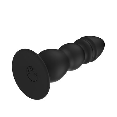 10 emballage discret noir de Ring Vibrator 11.3cm de mâle de jouets de sodomie de vitesses