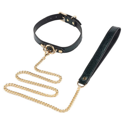 La ceinture en cuir écologique de bdsm menotte l'esclavage ROHS de fétiche de contrainte