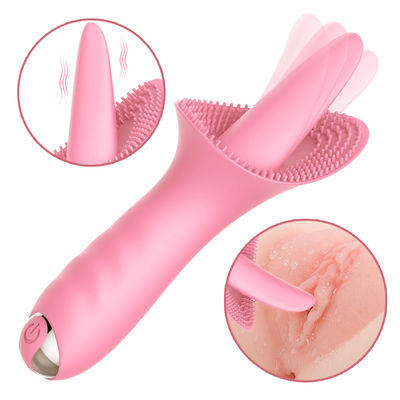 Double stimulation 5.9inch Honey Sex Toys Sucker Tongue 10 fréquences