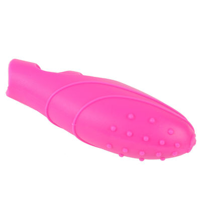 Vibration imperméable de balle de la douille 9cm de doigt de tache du silicone G