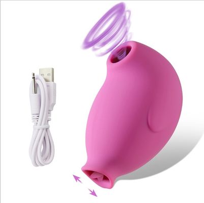 Sexe électrique Toy Sucking Vibrator For Women de langue de mode de vibration de ROHS 10