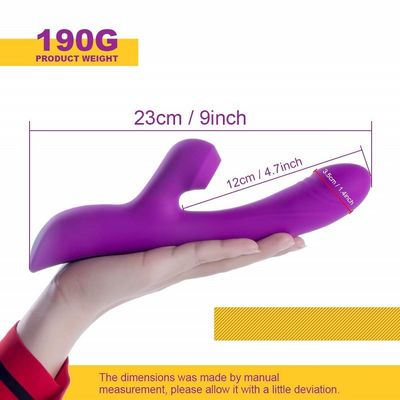 10 conception silencieuse de succion électrique du Massager 23.7cm de godemiché de Multifunctions de vitesse