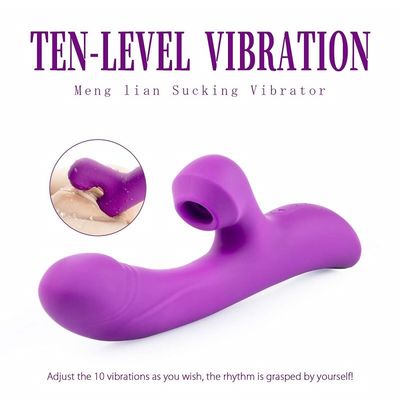 10 conception silencieuse de succion électrique du Massager 23.7cm de godemiché de Multifunctions de vitesse