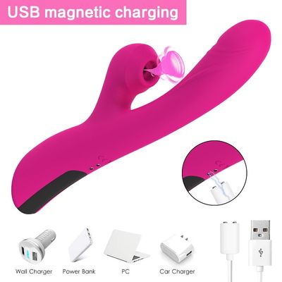 10 conception silencieuse de succion électrique du Massager 23.7cm de godemiché de Multifunctions de vitesse