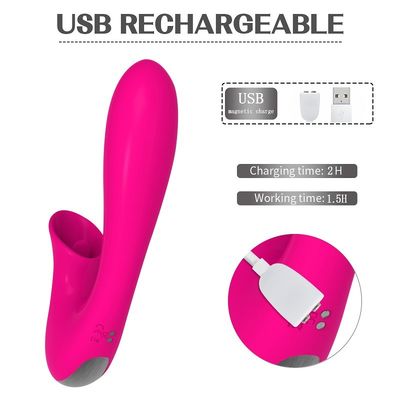 Modèles rechargeables de vibration de Honey Sex Toys Low Noise 50dB 12 de tache de G