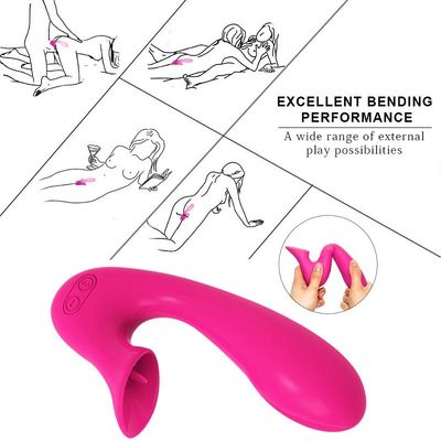 Modèles rechargeables de vibration de Honey Sex Toys Low Noise 50dB 12 de tache de G