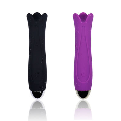 Imperméabilisez 7 vitesses que le faux sexe de vibrateur de langue joue le silicone de catégorie médicale