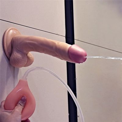 Oeuf de Toy Squirting Ejaculating Dildos With de sexe de godemiché de la tasse 9in d'aspiration