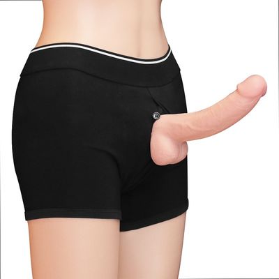 Le sexe non toxique gai Toy Hollow Penis Pants ROHS de godemiché d'hommes a approuvé