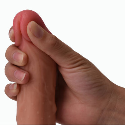 masturbation énorme de Toy Medical Soft Silicone For de sexe de godemiché de 22.5cm