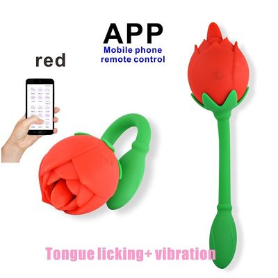 Mamelon suçant l'oeuf vibrant à faible bruit du contrôle 45dB d'APPLI de jouet de sexe de vibrateur