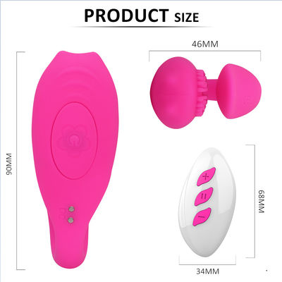 Stimulateur en U de clitoris de vibrateur de sexe de tache sans fil érotique du jouet G