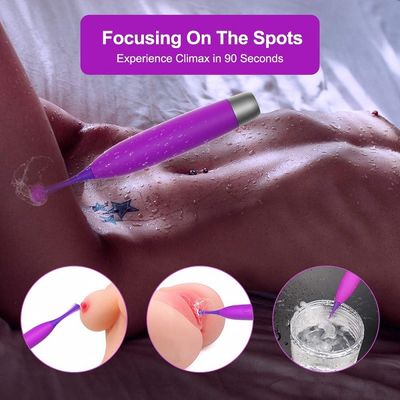 Le stylo à grande vitesse ROHS de Clit du stimulateur IPX6 clitoridien imperméable a approuvé