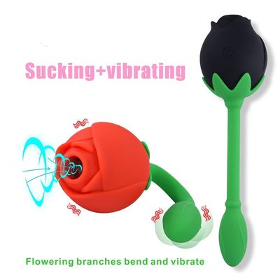 Dispositif de succion clitoridien de stimulation de tache d'IPX6 Rose Clitoral Sucker Vibrator Sex Toy Vagina G