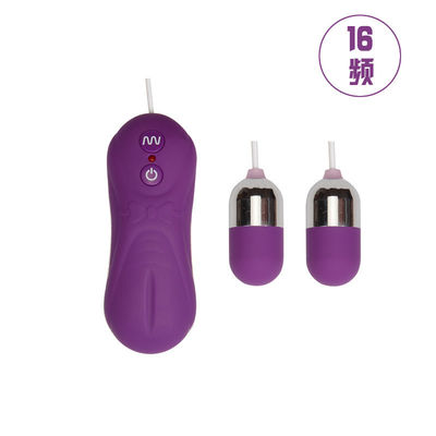 Vibrateurs adultes à télécommande de sexe des oeufs 40mm d'amour de modes de la CE ROHS 10