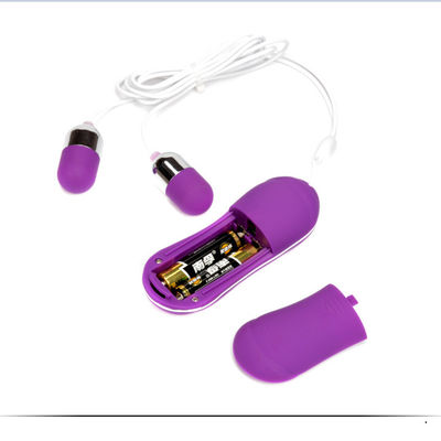 Vibrateurs adultes à télécommande de sexe des oeufs 40mm d'amour de modes de la CE ROHS 10