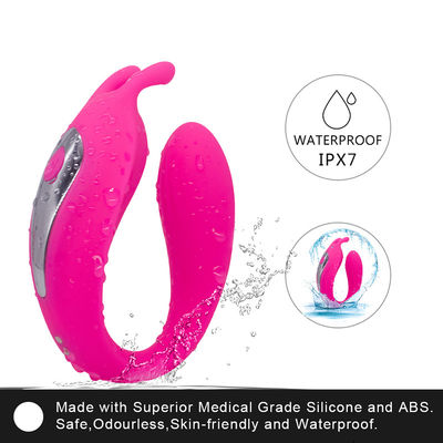 9 Massager en U de tache du C G du vibrateur 18.7cm de couples de fréquence