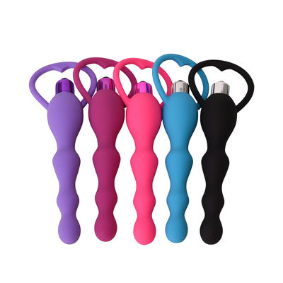 La sodomie imperméable de femmes joue le bout gai de massage de prostate branche 18cm