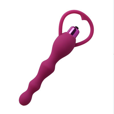 La sodomie imperméable de femmes joue le bout gai de massage de prostate branche 18cm
