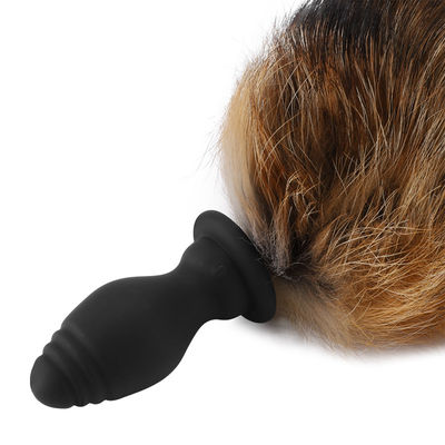 Prise rusée à télécommande de queue d'OEM 45cm anaux pour des jeux des femmes BDSM