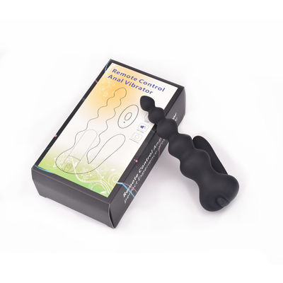 La sodomie à télécommande joue les perles anales branchent la double vibration 16cm