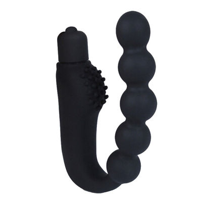 Contrôle sans fil 11cm de prise anale en U de 10 fréquences imperméable