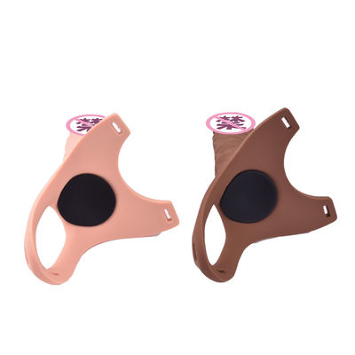 Courroie creuse réglable sur la douille amicale de pénis de peau flexible de Dong 26cm