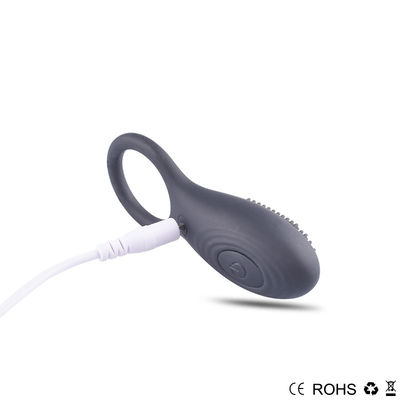 Fréquence 50DB de Ring Vibrator 13 de pénis de jouets du sexe des hommes d'adultes de silicone à faible bruit