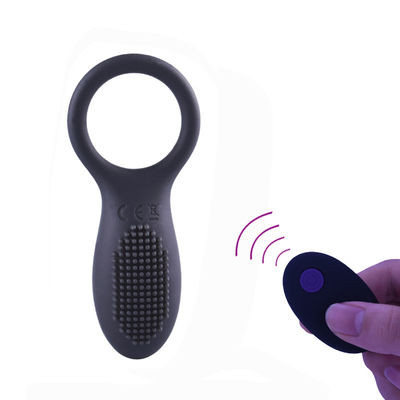 Fréquence 50DB de Ring Vibrator 13 de pénis de jouets du sexe des hommes d'adultes de silicone à faible bruit