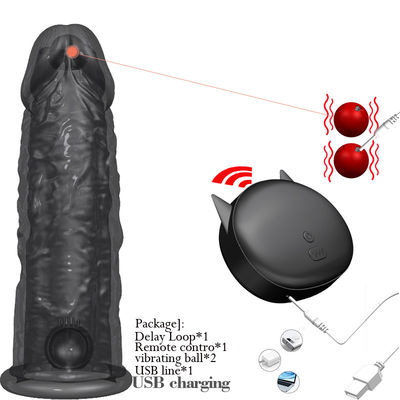 La vraie courroie ultra molle de sensation sur le godemiché 14cm imperméabilisent non envahissant