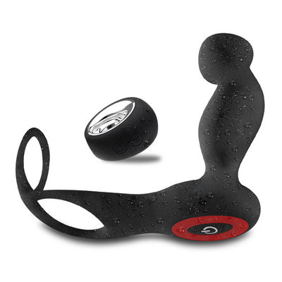 7 anneau anal de coq de prise de Ring Wireless Contol 135mm de pénis de silicone de vitesse double