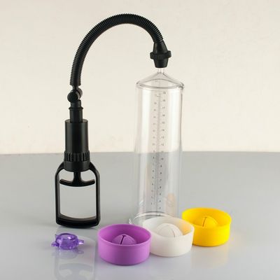 Supplément 19cm de jouets du sexe des hommes de pompe à vide de pénis d'ABS écologique