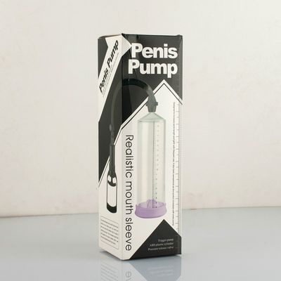 Supplément 19cm de jouets du sexe des hommes de pompe à vide de pénis d'ABS écologique