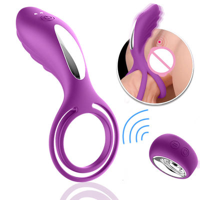 Vibrateur masculin ROHS de Ring Sex Toy Love Ring de pénis d'éjaculation de retard