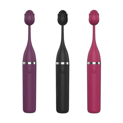 Le sexe des femmes de massage de mamelon joue le vibrateur IPX6 de tache de G imperméabilisent