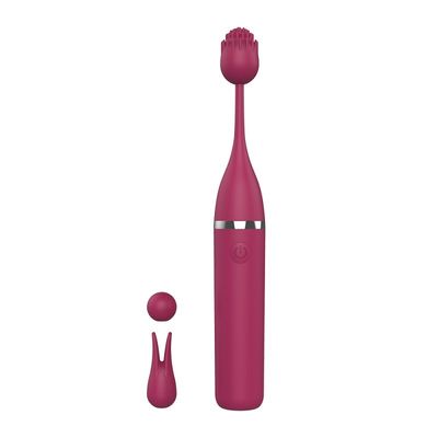 Le sexe des femmes de massage de mamelon joue le vibrateur IPX6 de tache de G imperméabilisent