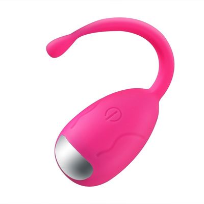 La radio IPX7 à télécommande de vibrateur d'oeufs de balle de silicone d'OEM imperméabilisent