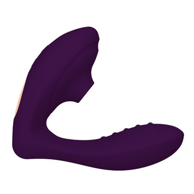 Silicone suçant le sexe Toy Remote Control de vibrateur 13.4cm pour des femmes d'adultes