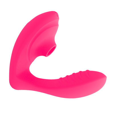 Silicone suçant le sexe Toy Remote Control de vibrateur 13.4cm pour des femmes d'adultes