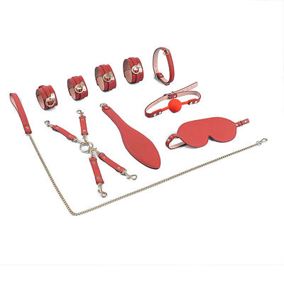 Esclavage de taille ajustable de fétiche de sexe de SM érotique sous le lit pour des manchettes de cheville de poignets