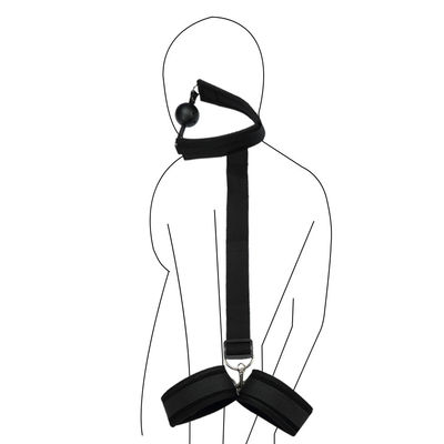 Menotte BDSM de sexe sous réglable écologique d'ensemble d'esclavage de lit