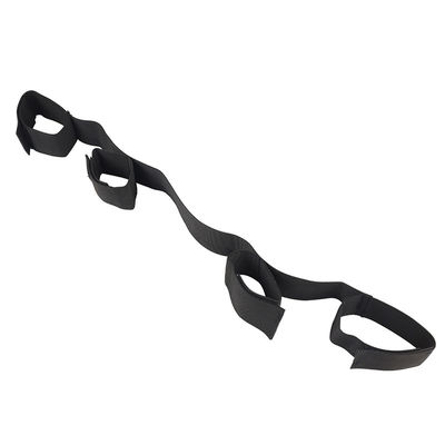 Esclave en nylon Handcuffs de cheville de jambe d'esclavage de fétiche de sexe des jeux BDSM de SM 57cm