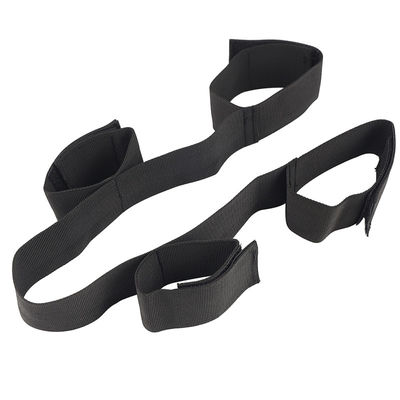 Esclave en nylon Handcuffs de cheville de jambe d'esclavage de fétiche de sexe des jeux BDSM de SM 57cm