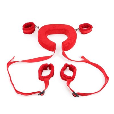 La cheville 385G et la main confortables gifle les menottes en nylon de ceinture de Bdsm