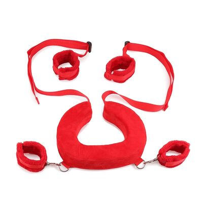 La cheville 385G et la main confortables gifle les menottes en nylon de ceinture de Bdsm